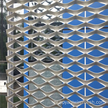 Diamantvorm ponsen aluminium geëxpandeerd metalen gaas